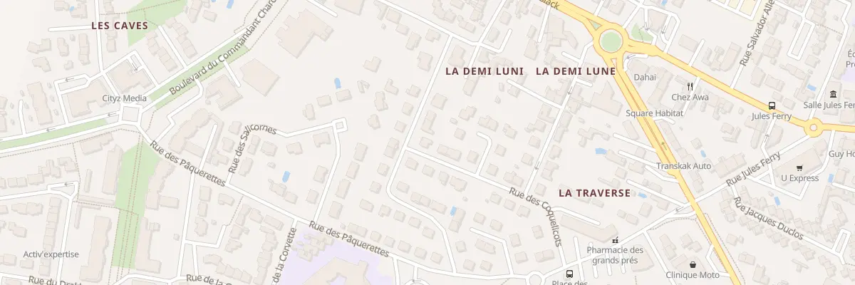 Plan du 12 Rue des Bleuets à Aytré