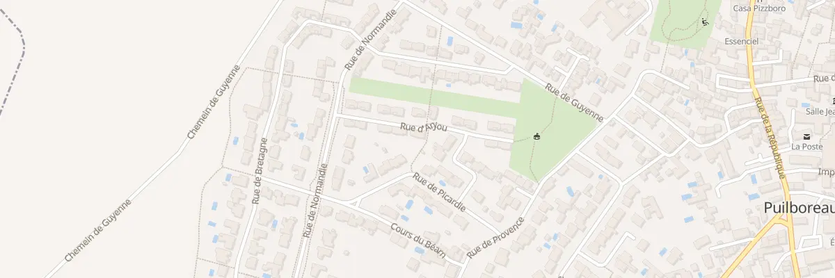 Plan du 10 Rue d’Anjou à Puilboreau