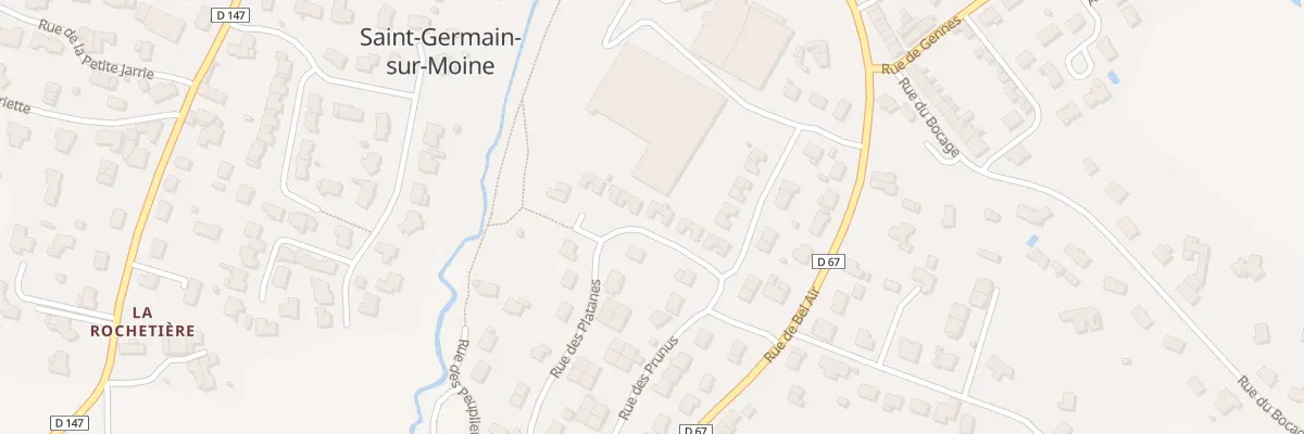 Plan du 12 Rue des Acacias (Germain Moine à Sèvremoine