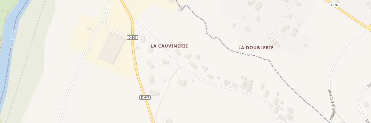 Plan du 3 La Cauvinerie à Rampan