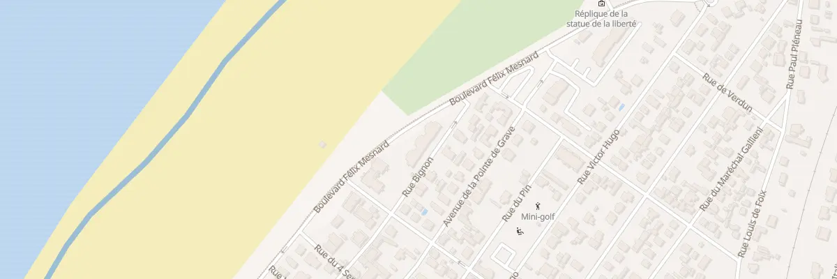 Plan du 8 Rue Bignon à Soulac-sur-Mer