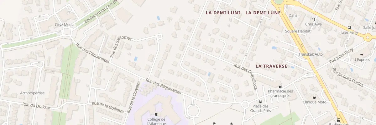 Plan du 10 Rue des Bleuets à Aytré
