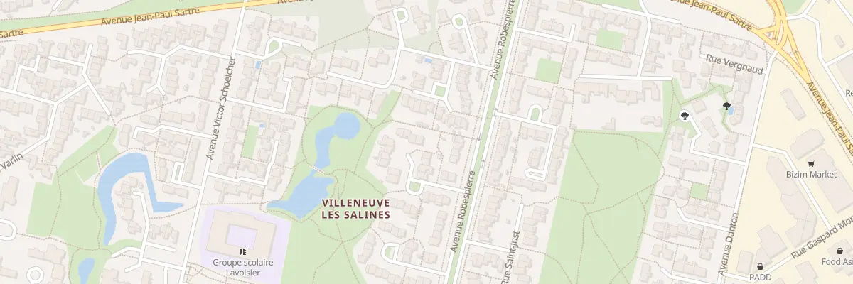 Plan du 14 Rue Petion à La Rochelle