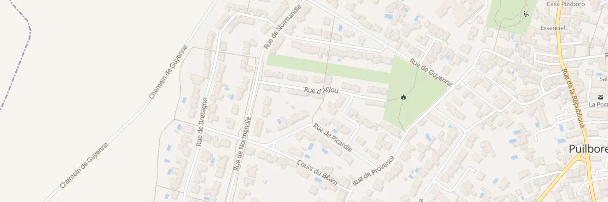 Plan du 8 Rue d’Anjou à Puilboreau