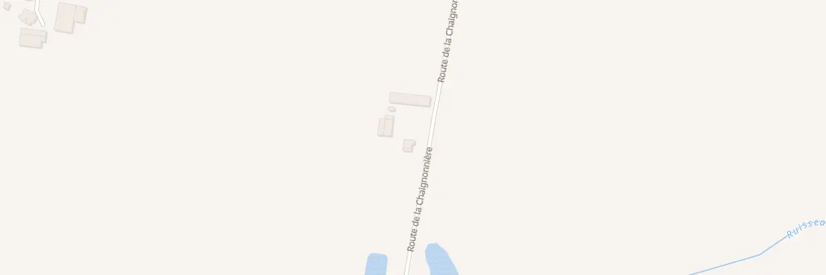 Plan du 511 Rte de la Chaignonniere à Fontaine-Couverte