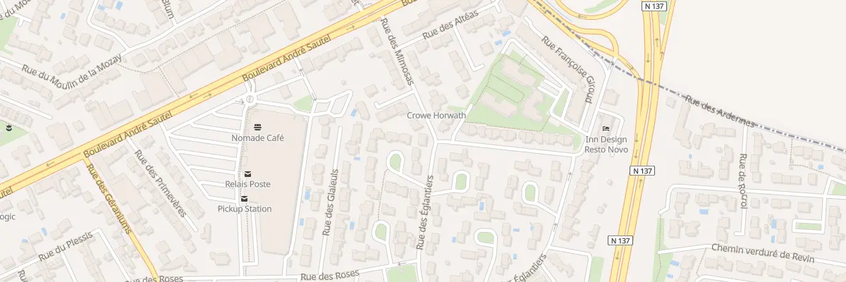 Plan du 15 Rue des Églantiers à La Rochelle