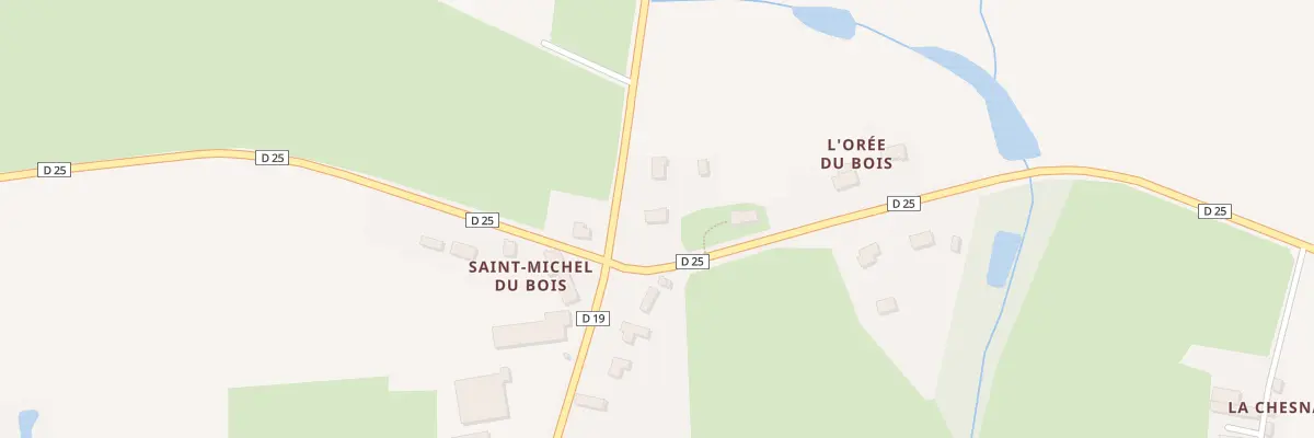 Plan du 5 Saint Michel du Bois à La Roche-Blanche