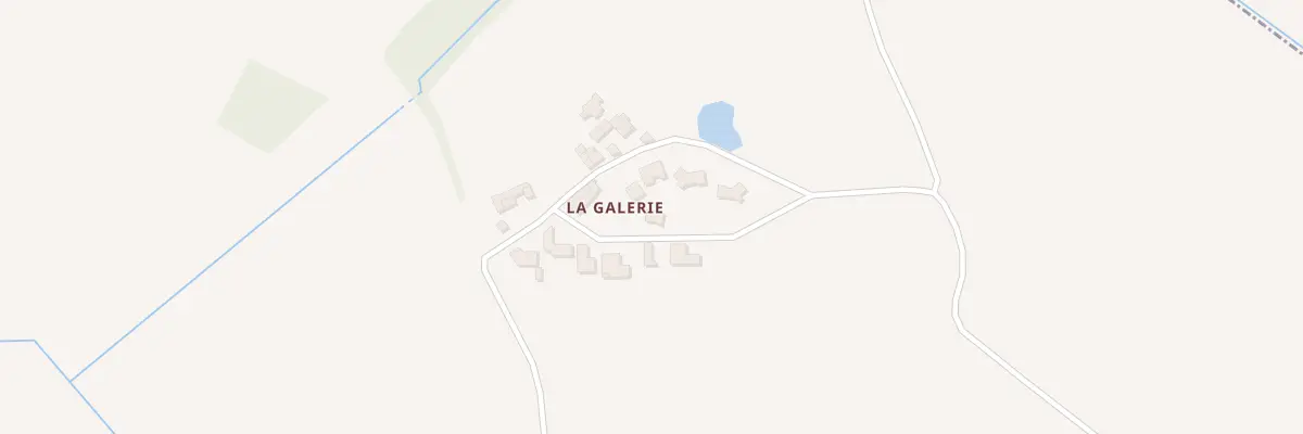 Plan du 10 La Gallerie à Vendrennes