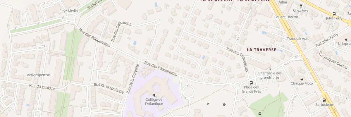 Plan du 7 Rue des Bleuets à Aytré