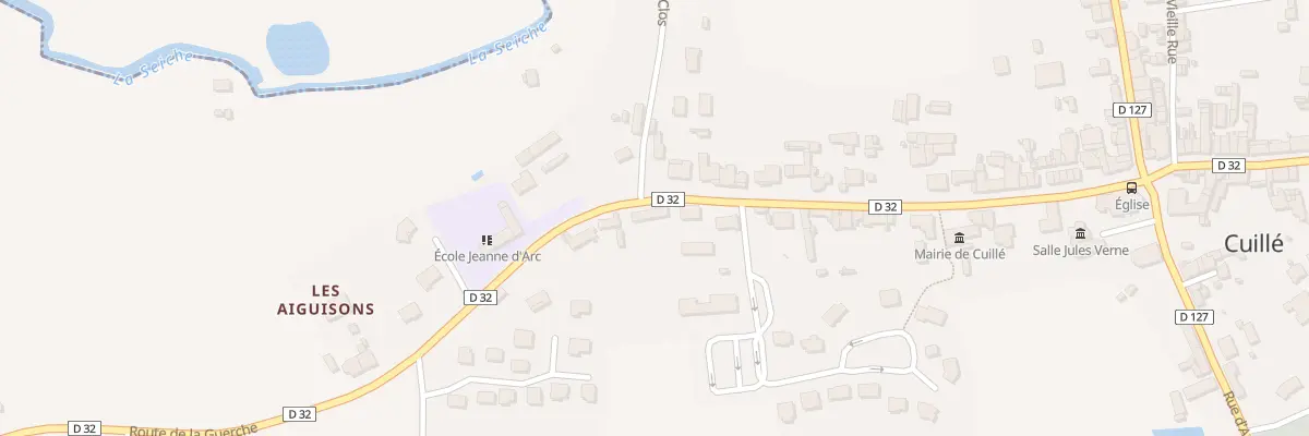 Plan du 27 Rue de Bretagne à Cuillé