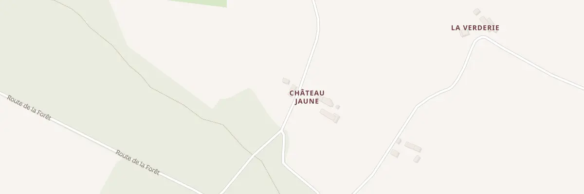 Plan du 5181 Château Jaune à Landéan