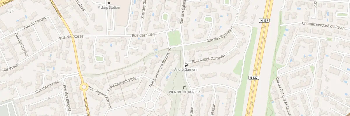 Plan du 38 Rue Jean-Pierre Blanchard à La Rochelle