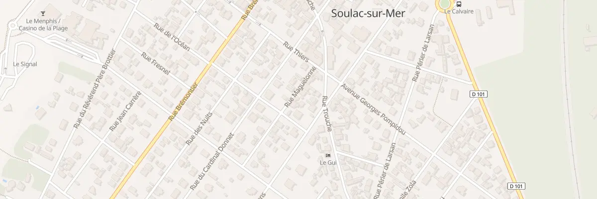 Plan du 10 Rue Maguelonne à Soulac-sur-Mer