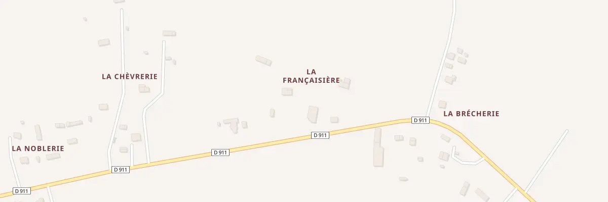Plan du 1222 Rte de Brécey à Cuves