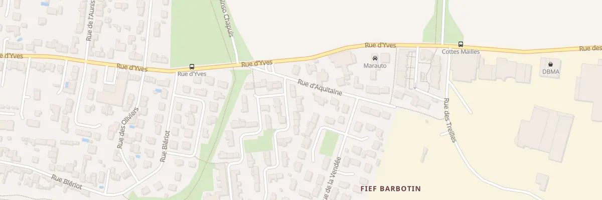 Plan du 6 Rue de l’Angoumois à Aytré