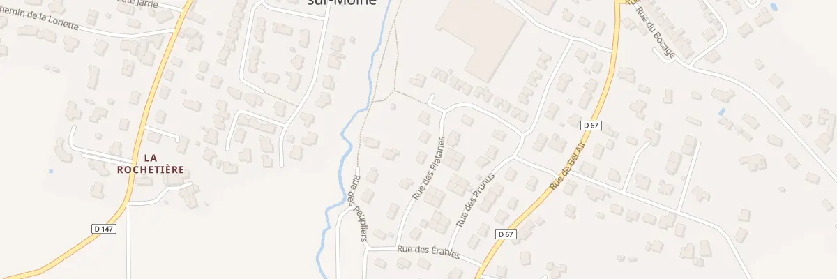Plan du 4 Rue des Platanes à Sèvremoine