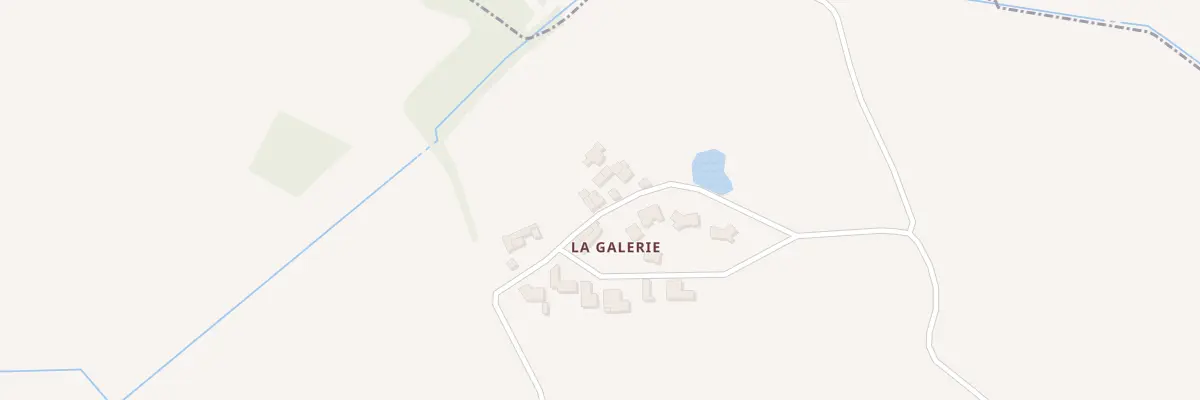 Plan du 5230 La Gallerie à Vendrennes