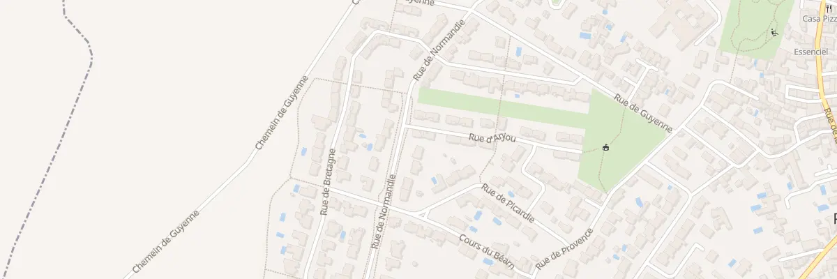 Plan du 2 Rue d’Anjou à Puilboreau