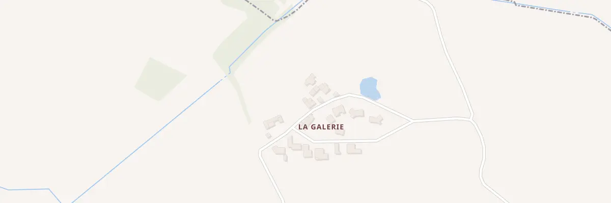 Plan du 5231 La Gallerie à Vendrennes