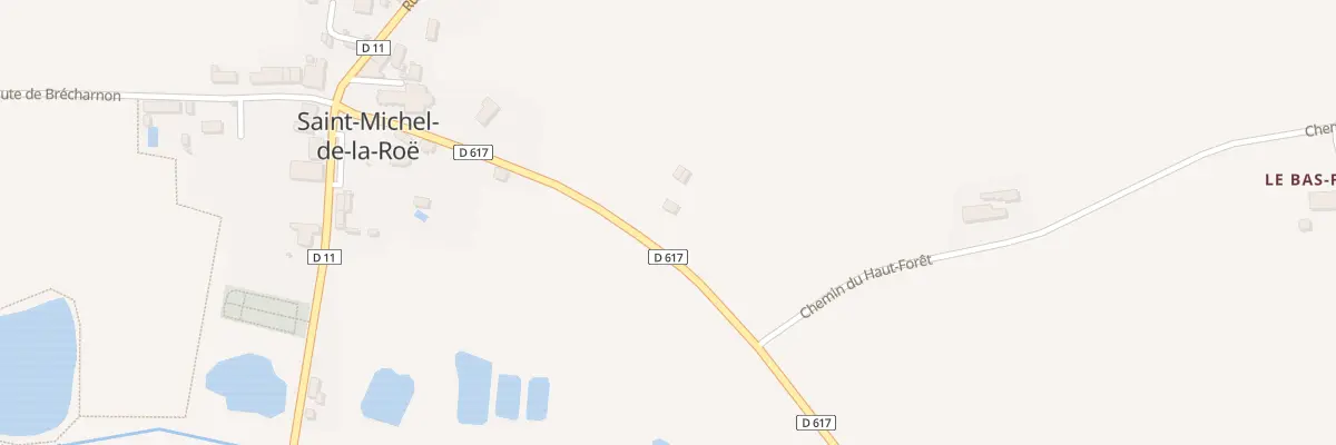 Plan du 5000 La Bergasserie à Saint-Michel-de-la-Roë