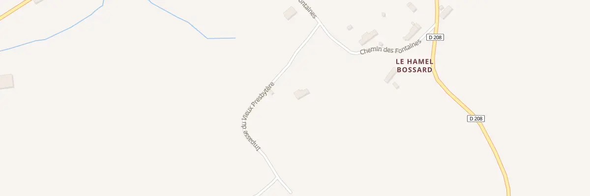 Plan du 1 Imp du Vieux Presbytère à Montabot