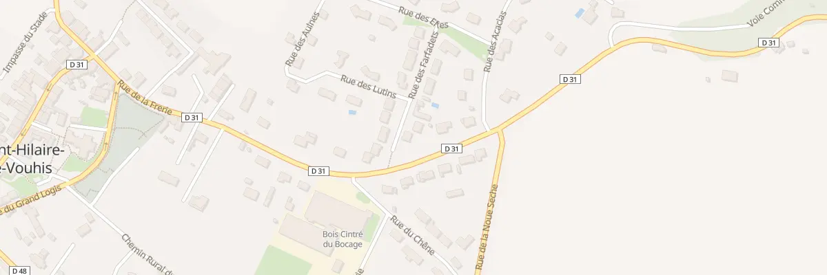 Plan du 15 Rue des farfadets à Saint-Hilaire-le-Vouhis