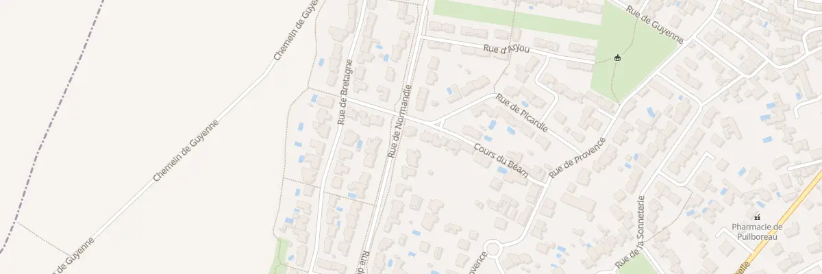 Plan du 15 Rue de Picardie à Puilboreau