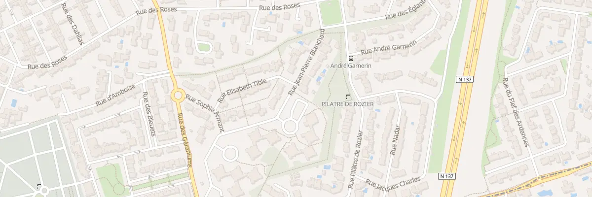 Plan du 2 Rue Jean-Pierre Blanchard à La Rochelle