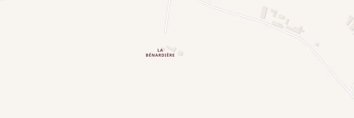 Plan du 5001 La Bénardière à Brielles
