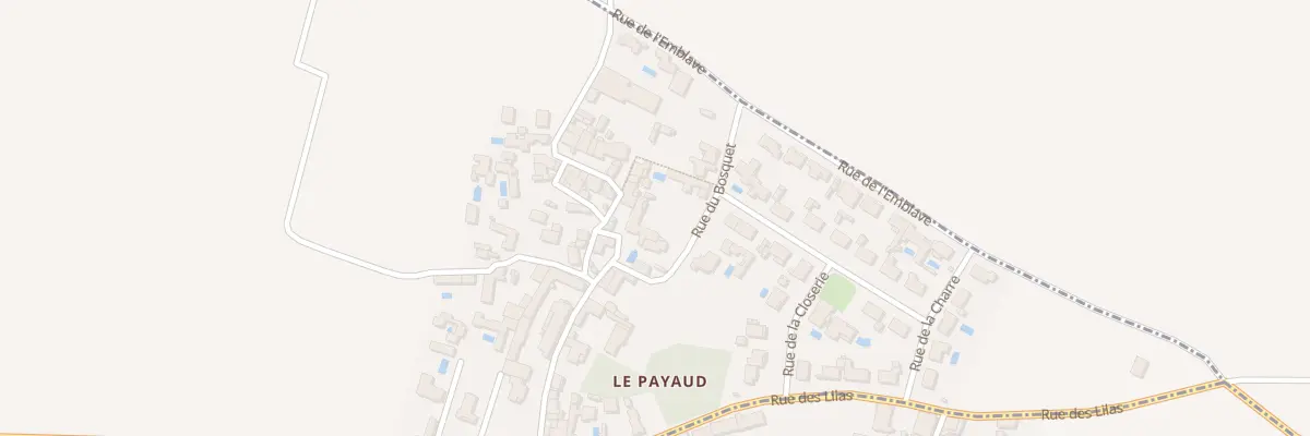 Plan du 16 Rue du Chateau à Nieul-sur-Mer