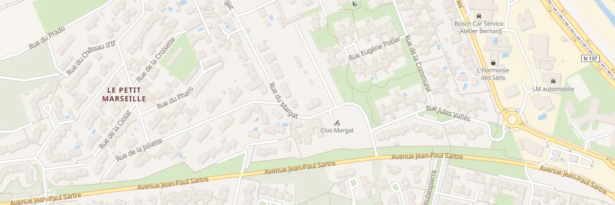 Plan du 33 Rue du Margat à La Rochelle