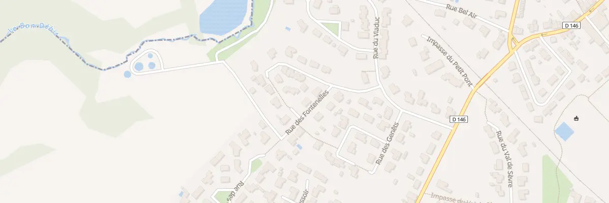 Plan du 23 Rue des Fontenelles (Torfou) à Sèvremoine