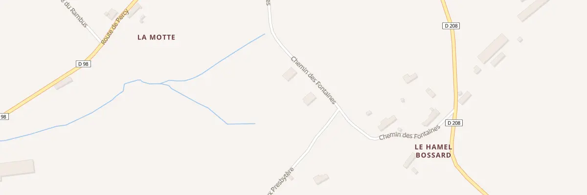 Plan du 5133 Le Hamel Bossard à Montabot
