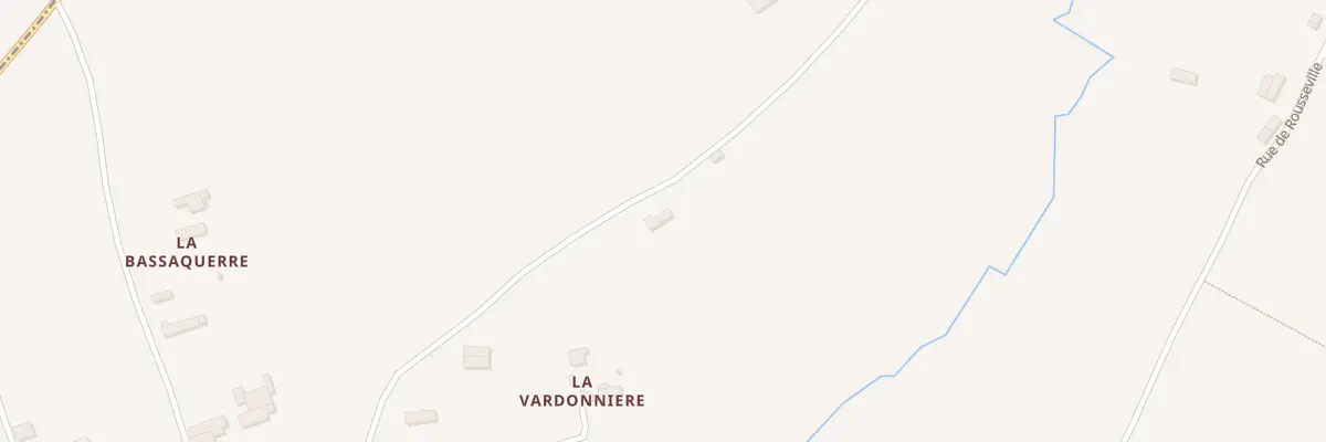 Plan du 5012 La Vardonniere à Margueray