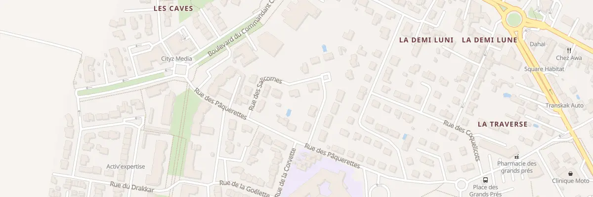 Plan du 20 Rue des Marguerites à Aytré