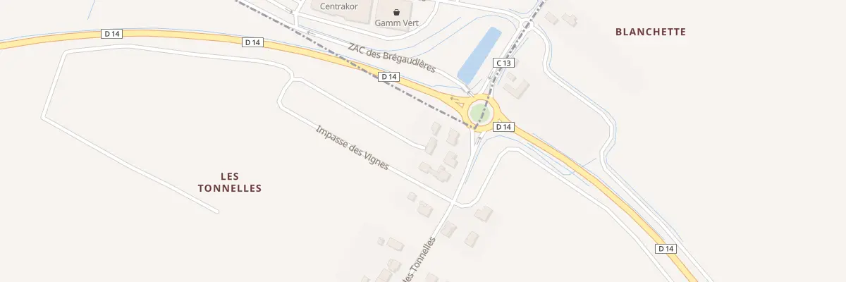 Plan du 55B Rue des Tonnelles à Arvert
