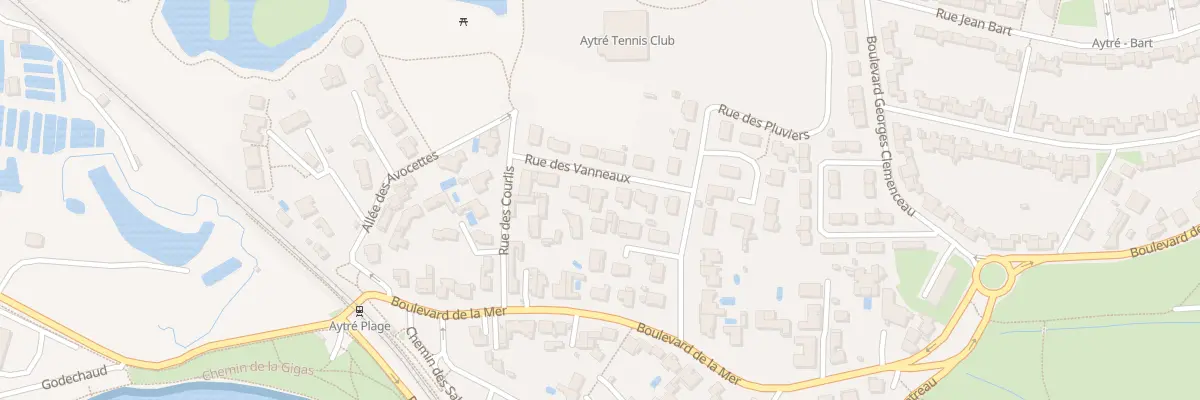 Plan du 7 Rue des Vanneaux à Aytré
