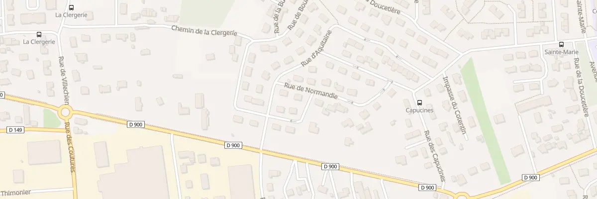 Plan du 2 Rue de Normandie à Agneaux