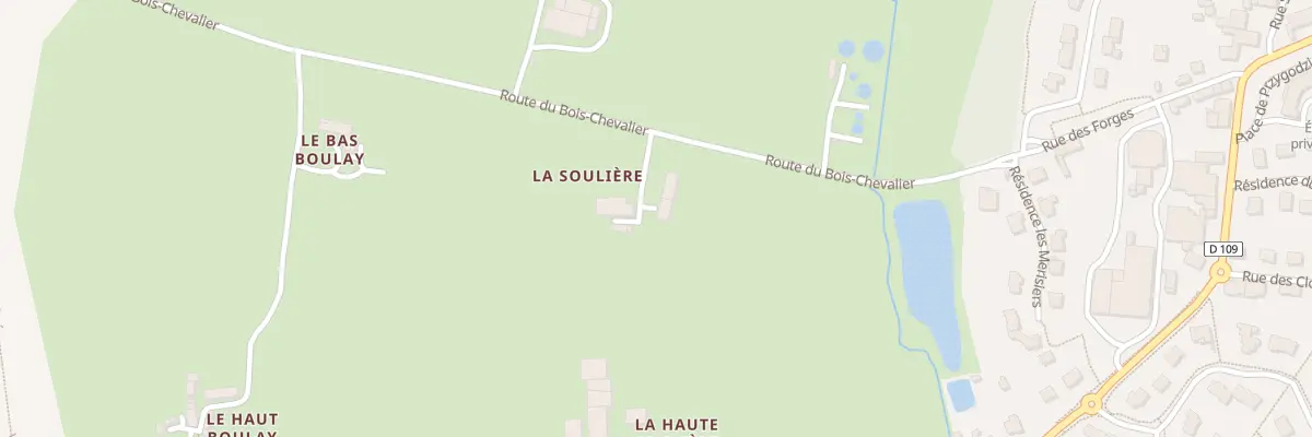 Plan du 201 La Basse Souliere à Luitré-Dompierre
