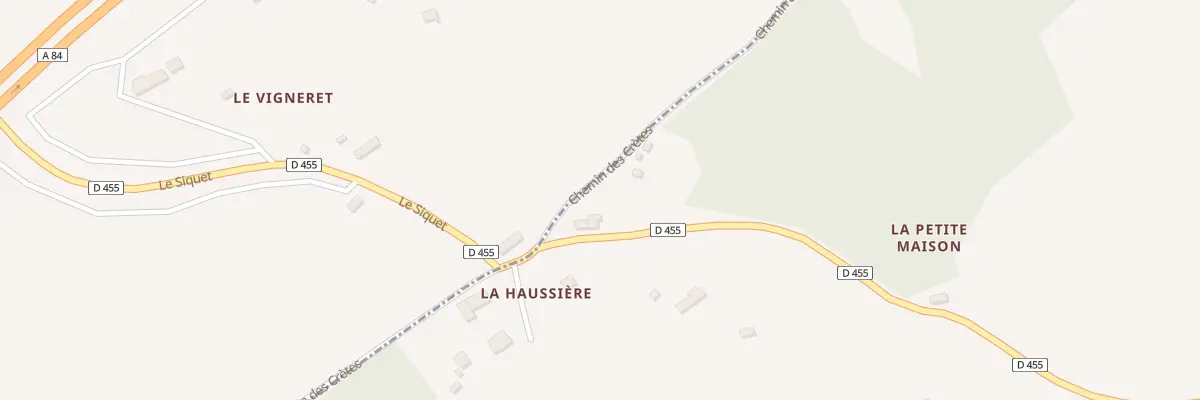 Plan du 2762 Rte de la Chasse à Montbray