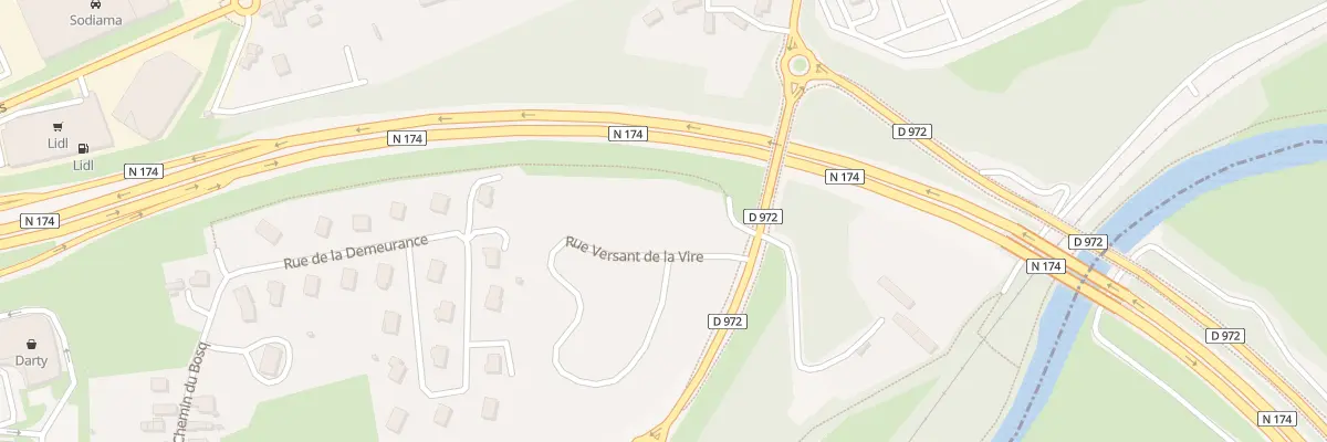 Plan du 3 Rue Versant de Vire à Agneaux