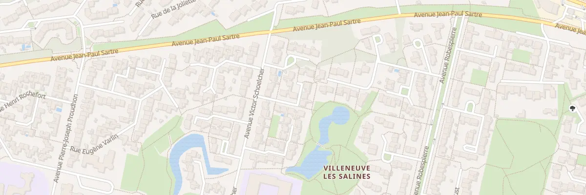 Plan du 3 Rue Victor Considérant à La Rochelle