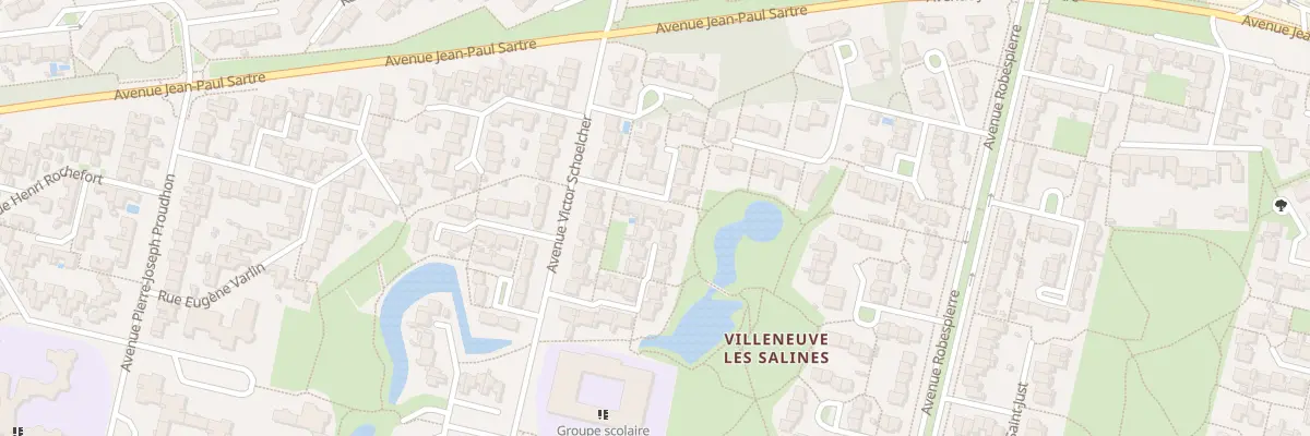 Plan du 6 Rue Victor Considérant à La Rochelle
