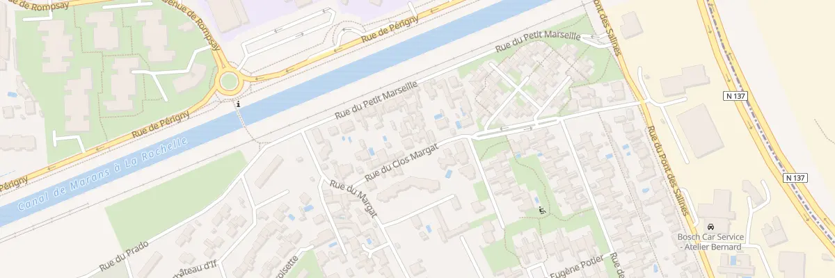 Plan du 17 Rue du Clos Margat à La Rochelle
