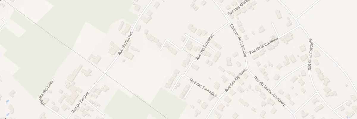 Plan du 6 Rue des Sarcelles à Arvert
