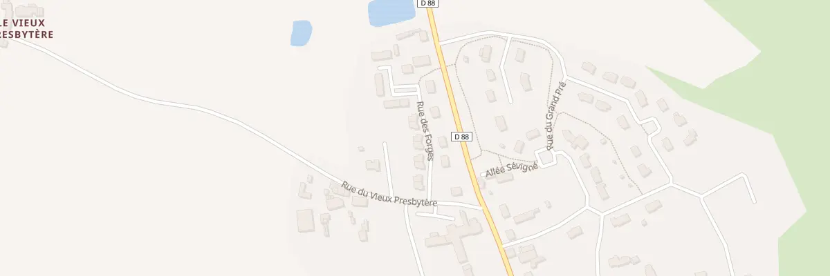 Plan du 11 Rue des Forges à Gennes-sur-Seiche