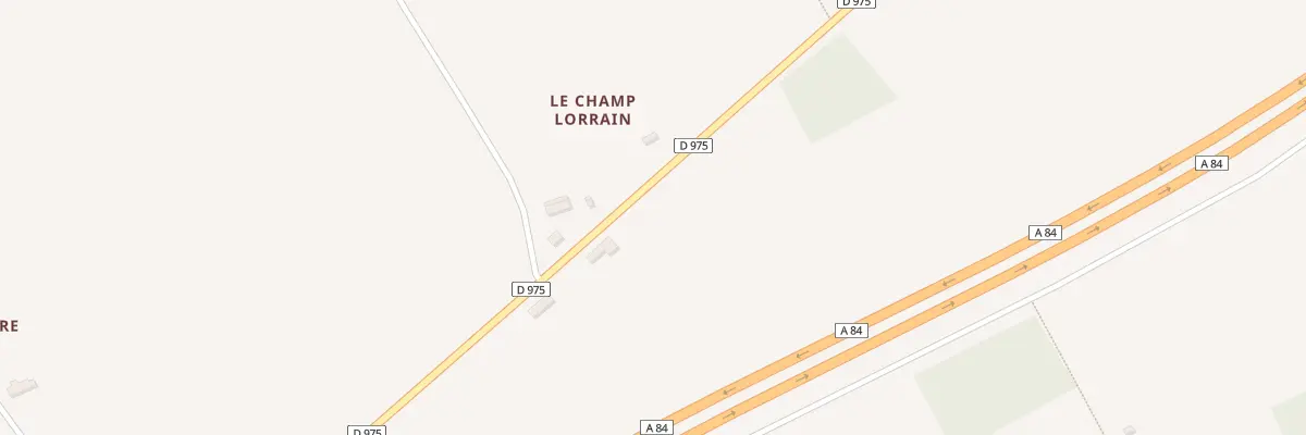 Plan du 5053 Le Champ Lorain à Margueray