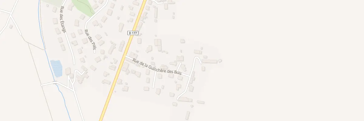 Plan du 17 Rue Guinchere des Bois à Louvigné-du-Désert