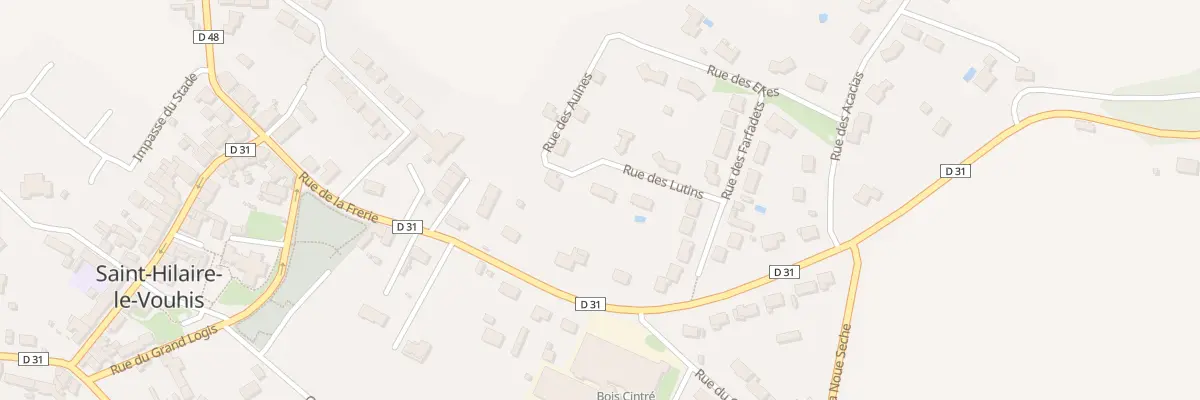 Plan du 3 Rue des lutins à Saint-Hilaire-le-Vouhis