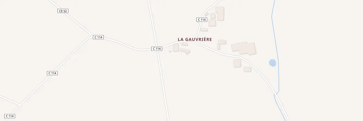 Plan du 5445 La Gauvriere à L’Oie
